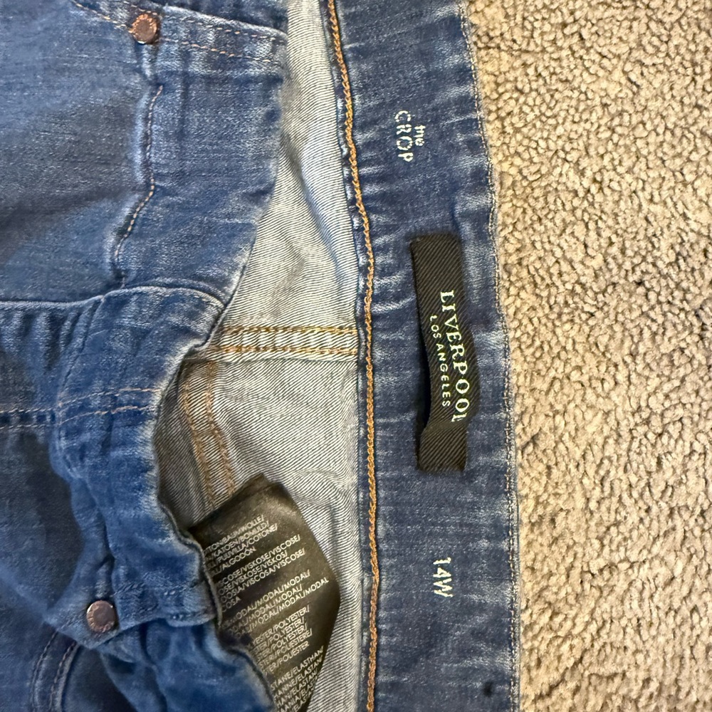 Liverpool cropped Jeans - Picture 3 of 5